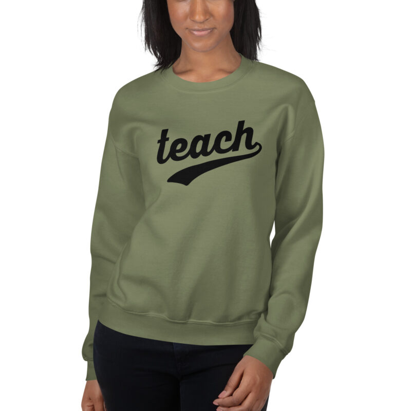 Retro Teach Sweatshirt - Image 2
