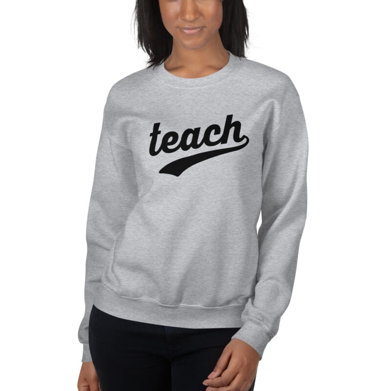 Retro Teach Sweatshirt - Image 4